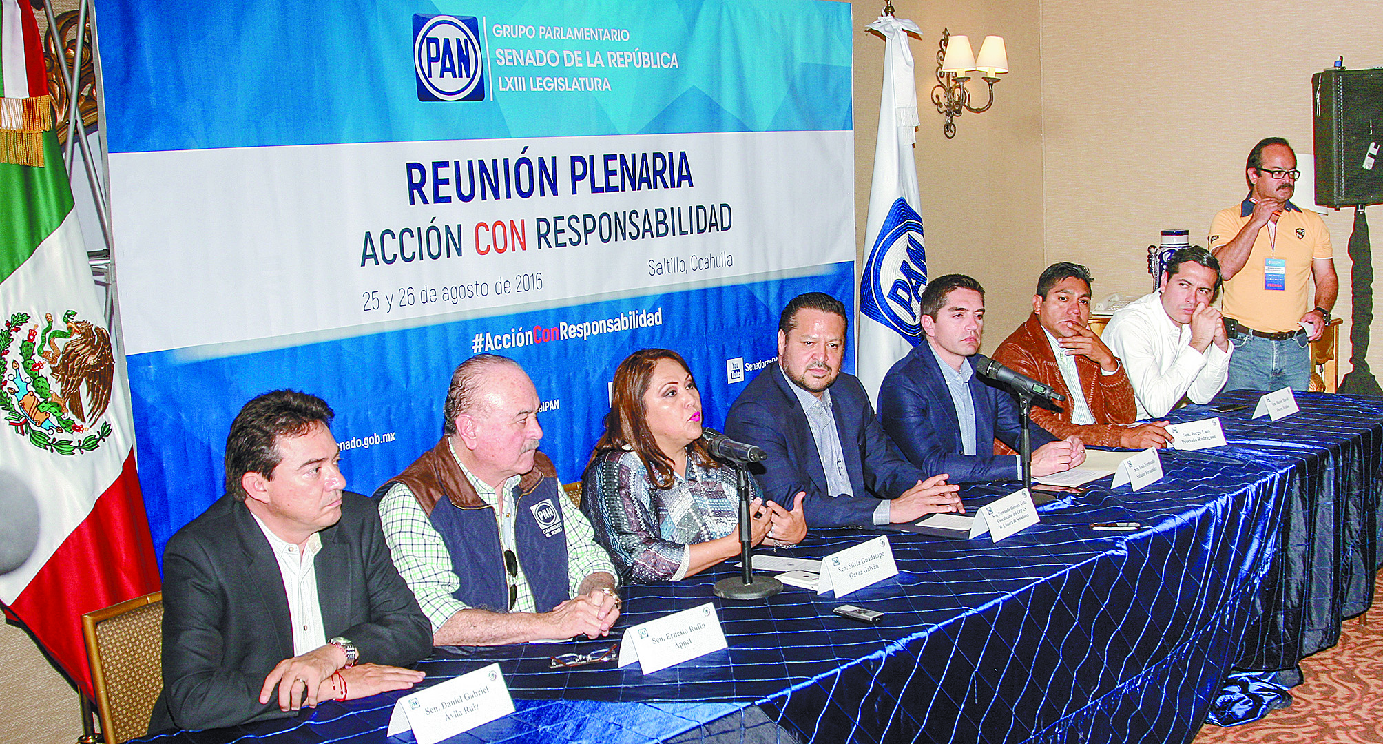 Invade a Saltillo la plana mayor de Acción Nacional