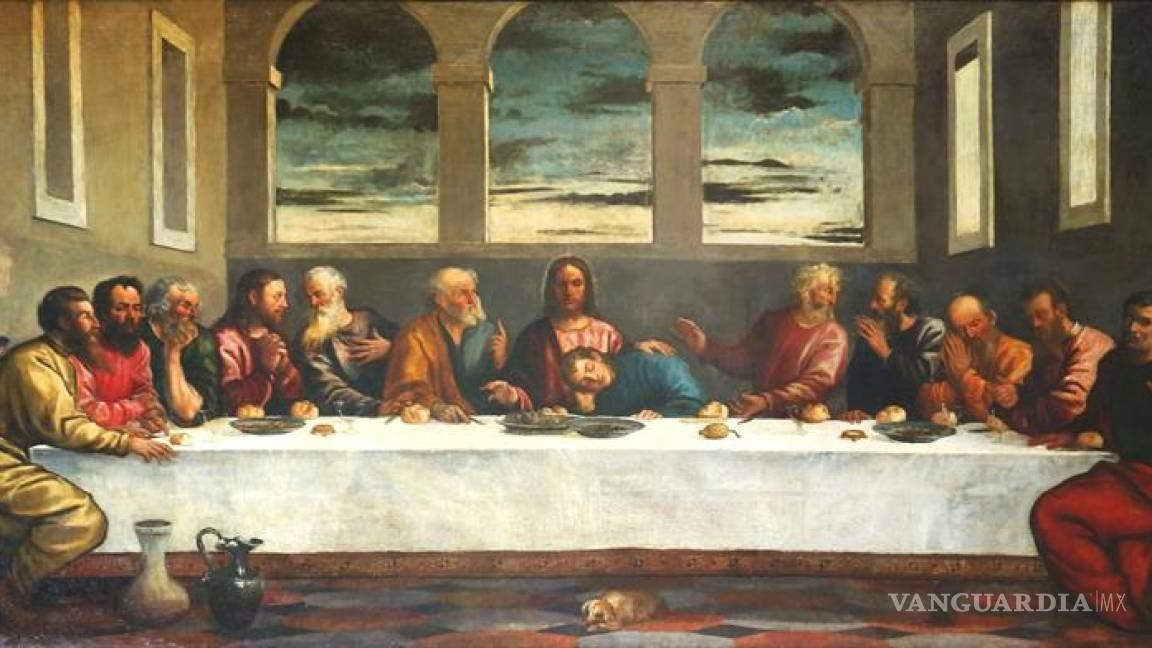 Descubren que en la “Última Cena” de Tiziano una supuesta firma del pintor italiano