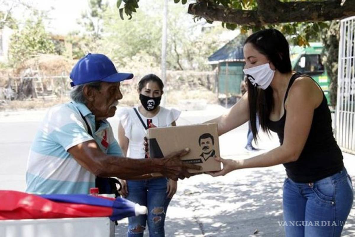 $!Hijo del Chapo Guzmán envió alimentos a familiares de pacientes, en Culiacán