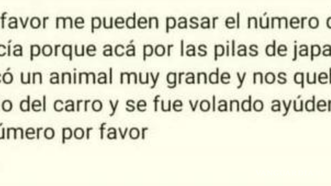 $!CAPTURA TOMADA DE FACEBOOK