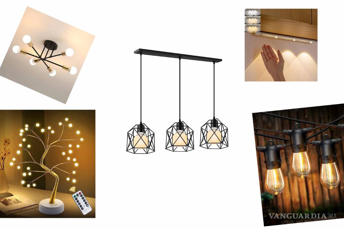 ¡Se hizo la luz! Te dejamos algunas lámparas y luces para darle brillo a tu casa u oficina