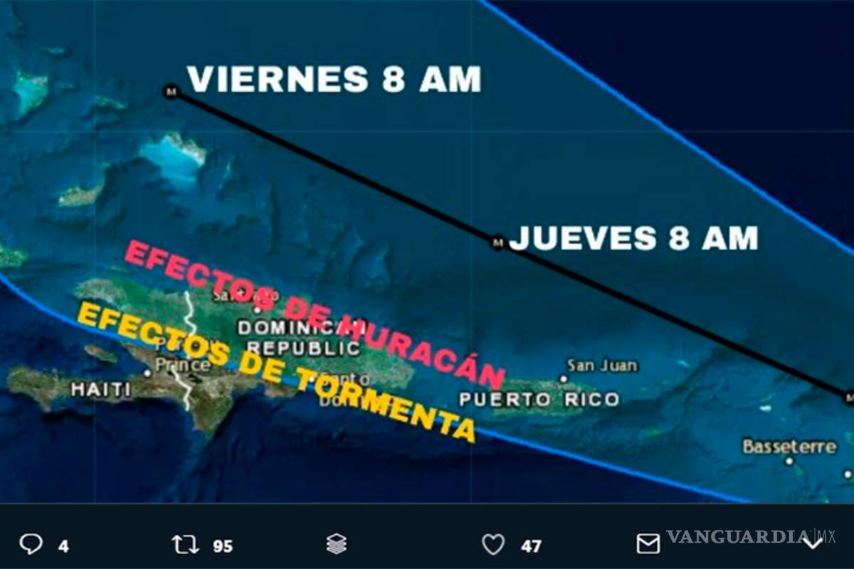 Puerto Rico alerta ante el paso del huracán Irma por la región del Caribe