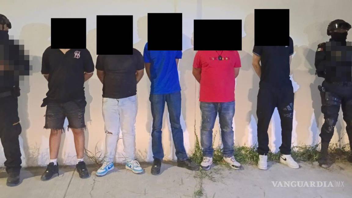 Un joven de 14 años y 5 hombres son detenidos en Nuevo León, con armas de uso exclusivo