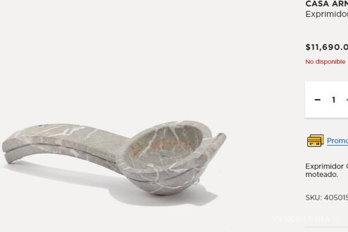 Se viraliza exprimidor de limones de ¡11 mil pesos!