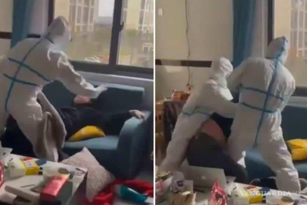 Lo sacan a la fuerza de su casa en China; lo obligan a cumplir cuarentena por COVID