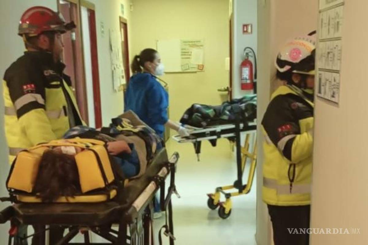 $!Los lesionados fueron trasladados al Hospital General para su atención médica.