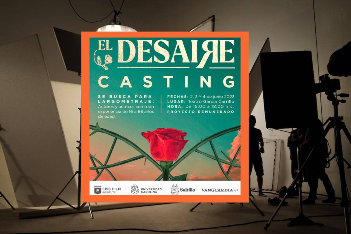 Your time has come!  There will be casting for the film ‘El Desaire’ co-produced by Vanguardia and Epic Film Institute