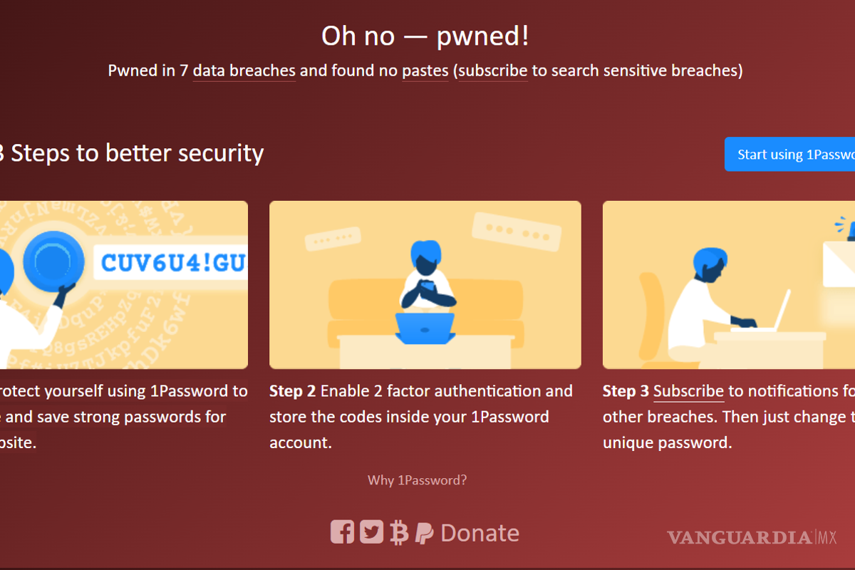 $!¿Tus datos están comprometidos? Así puedes saber si tu información personal fue vendida a la Dark Web