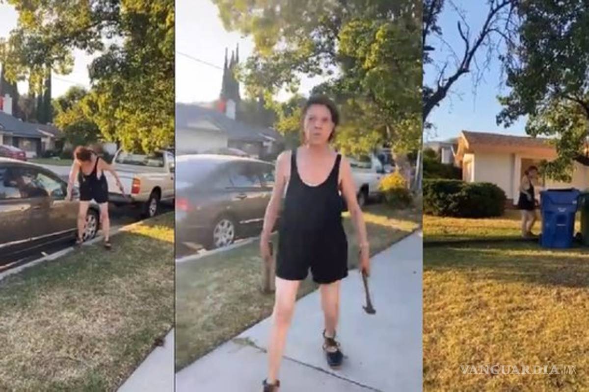 “Váyanse de aquí”, mujer destrozó el auto de sus vecinos mexicanos en EU