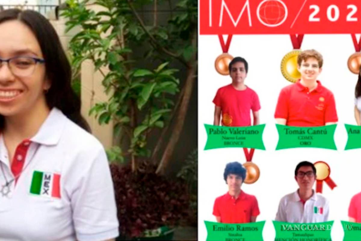 Mexicana gana por primera vez dos olimpiadas de Matemáticas