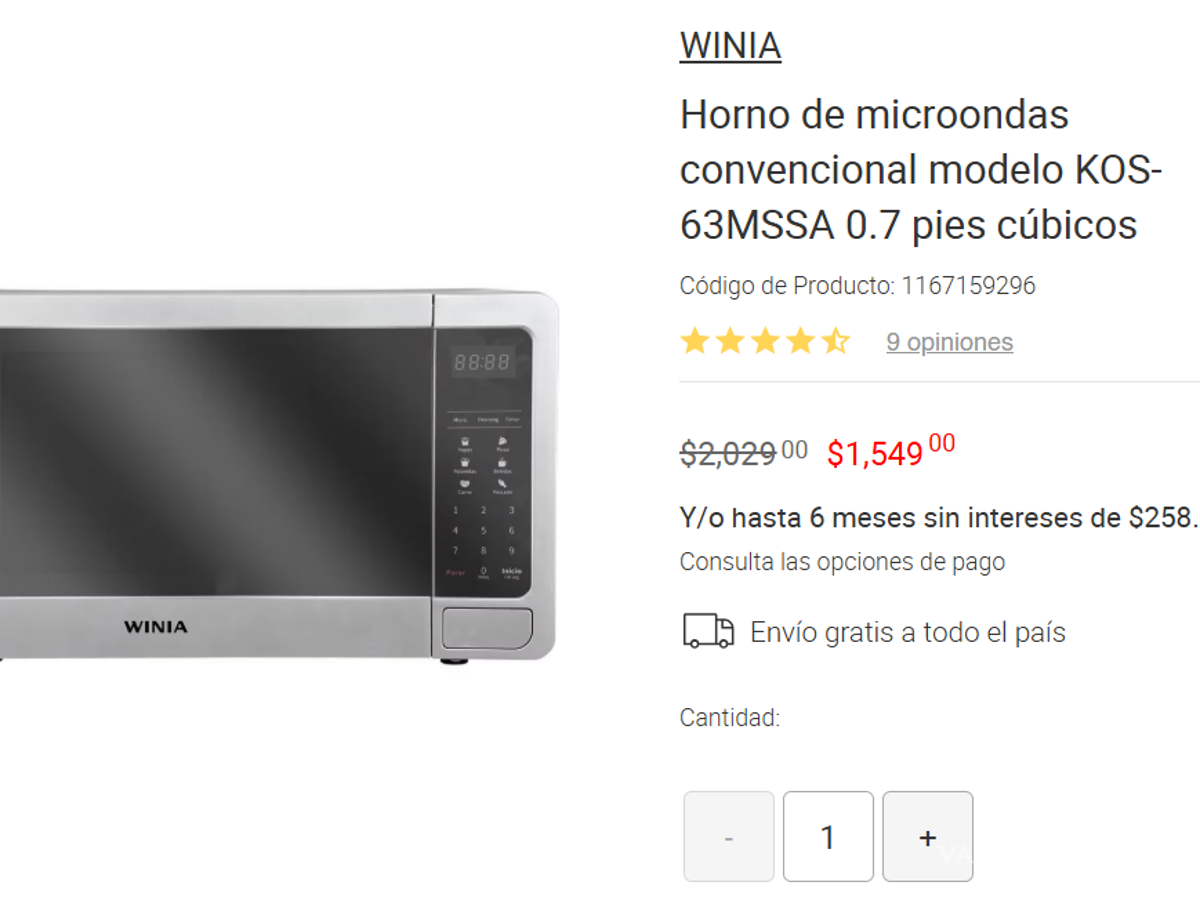 $!Venta Nocturna Liverpool: Los mejores descuentos en refrigeradores, congeladores, microondas y hornos eléctrico