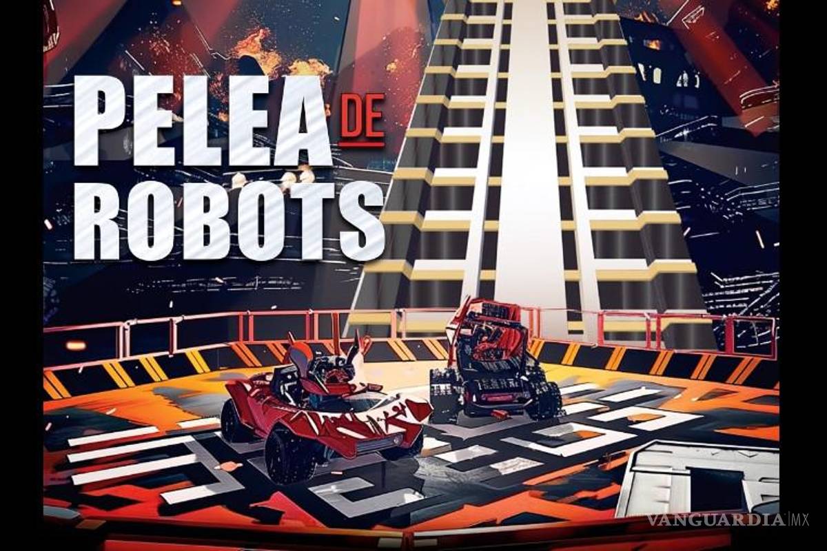 Pelea de robots en el Auditorio Saltillo duplica su capacidad, ante la sorpresa de su éxito