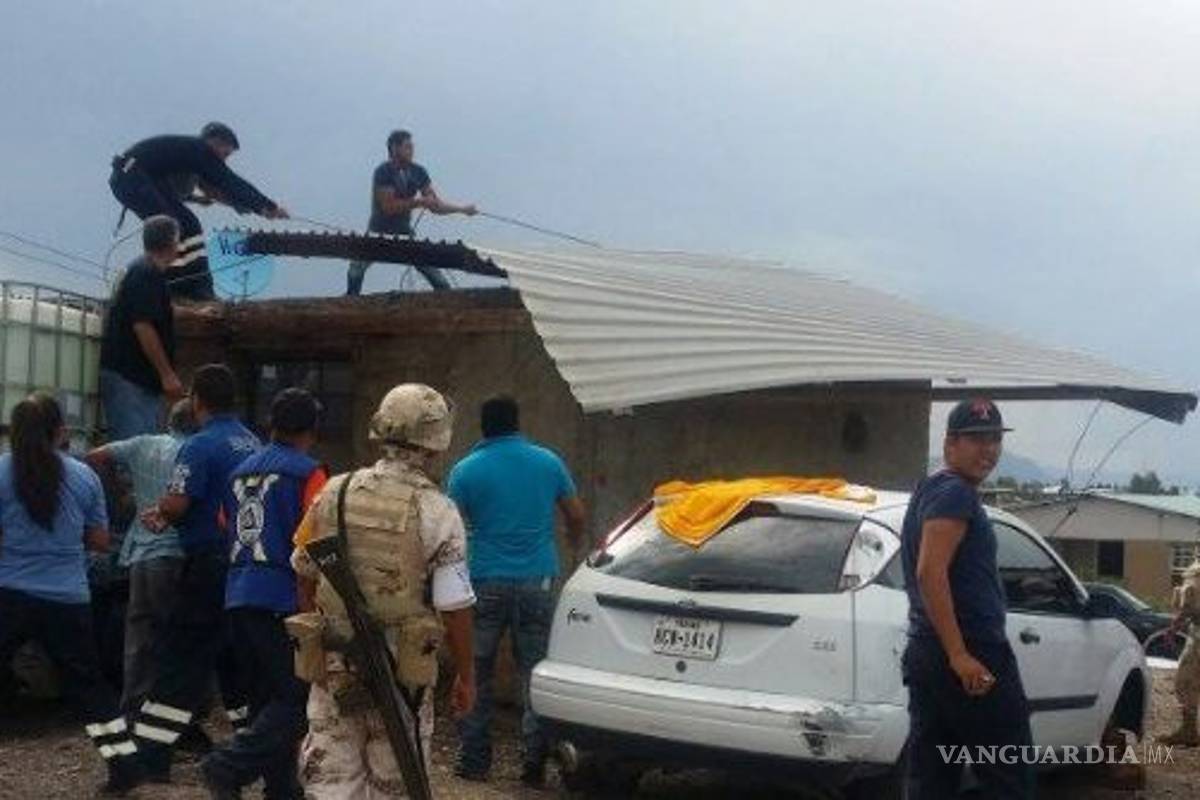 Tromba en Chihuahua deja un muerto