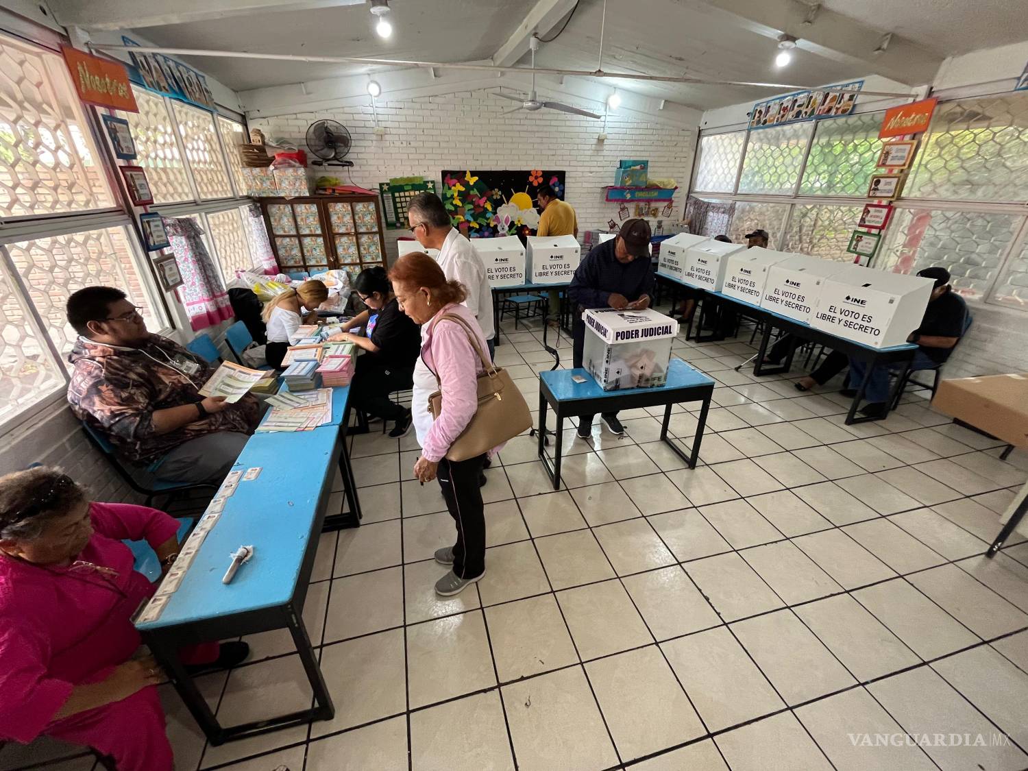 $!Monitoreo en tiempo real permitió detectar los avances y rezagos en cada distrito federal.