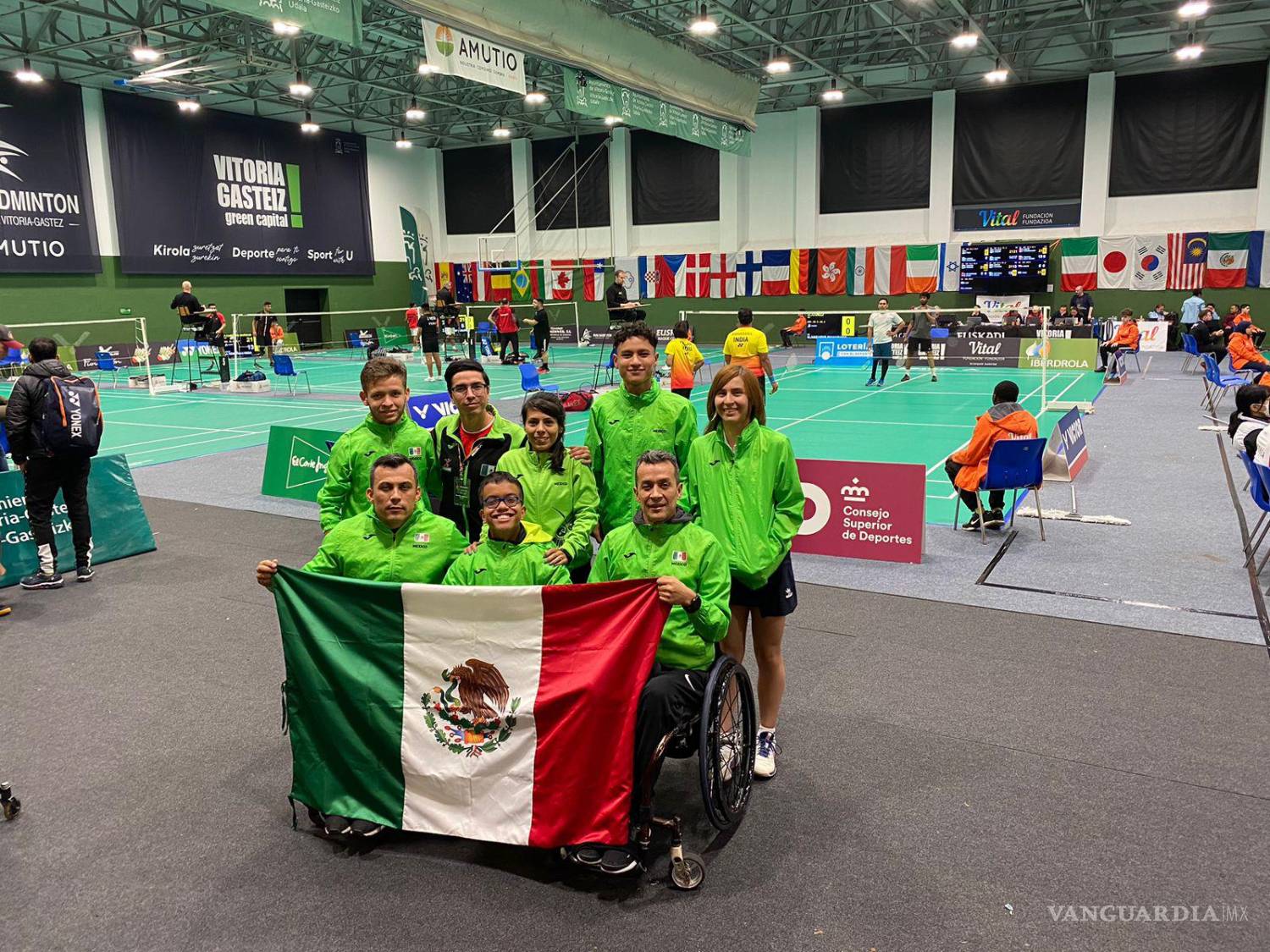 $!Selección de bádminton que representó a México en Santiago 2023.