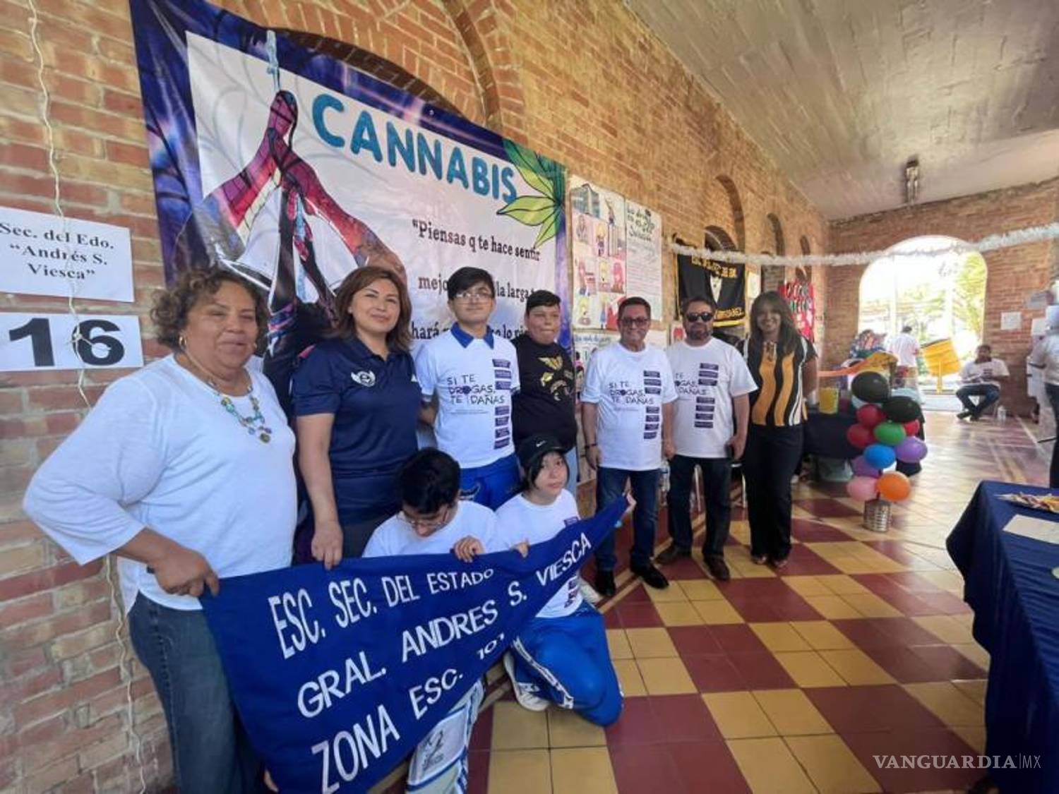 $!Escuelas como la secundaria Andrés S. Viesca se hicieron presentes en estas actividades de reflexión.