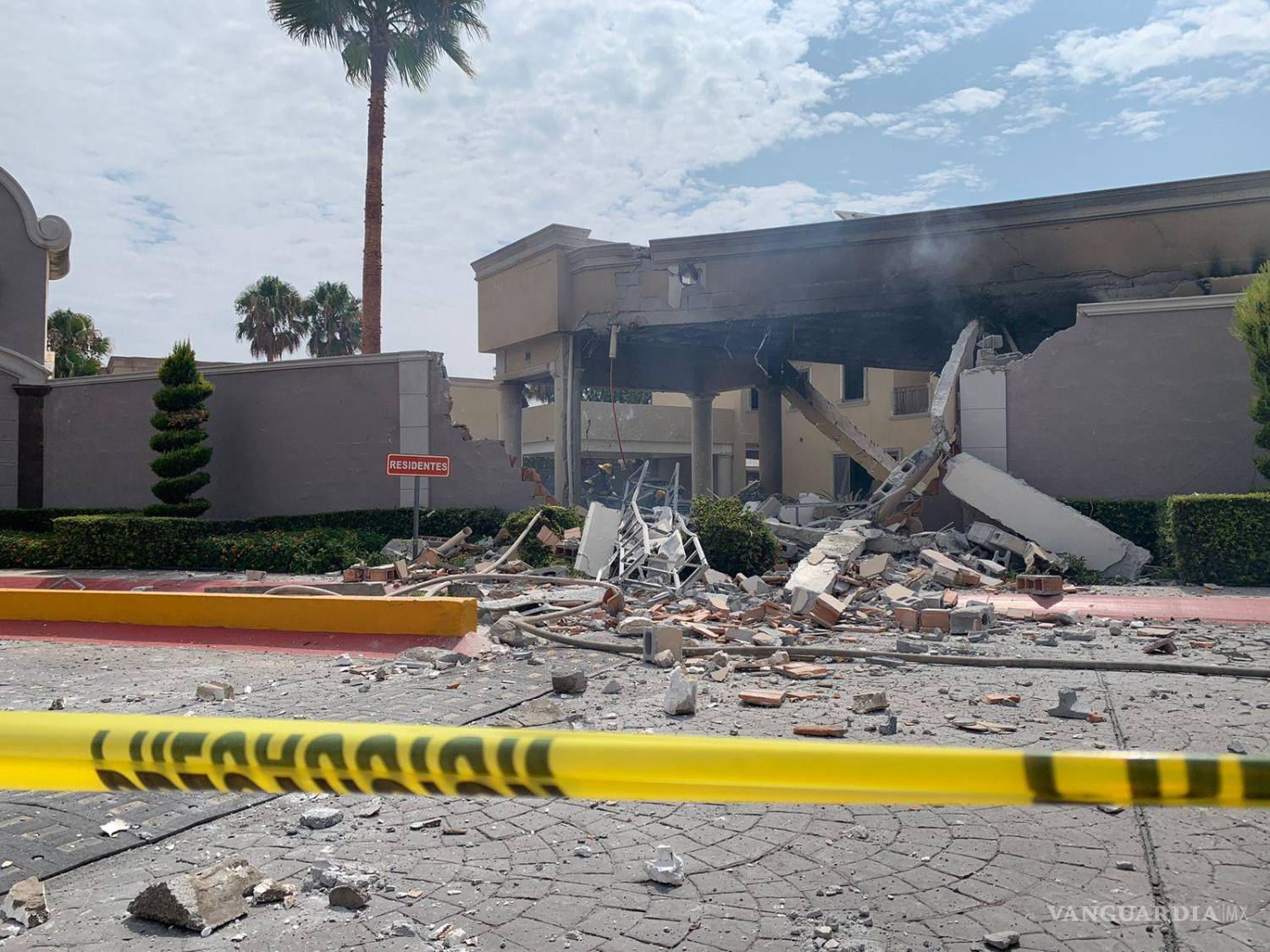 $!La zona fue acordonada.