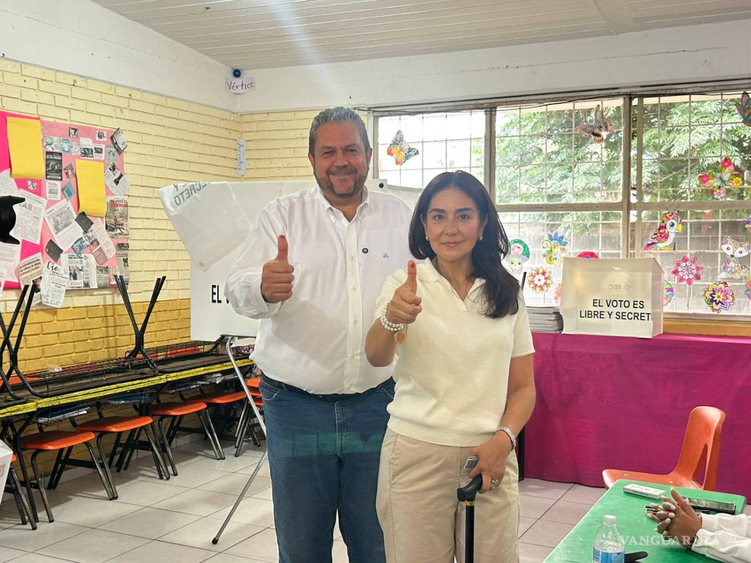 $!El edil de Ramos Arizpe destacó el operativo de seguridad implementado en coordinación con corporaciones de los tres niveles de gobierno para garantizar el desarrollo de la jornada electoral.