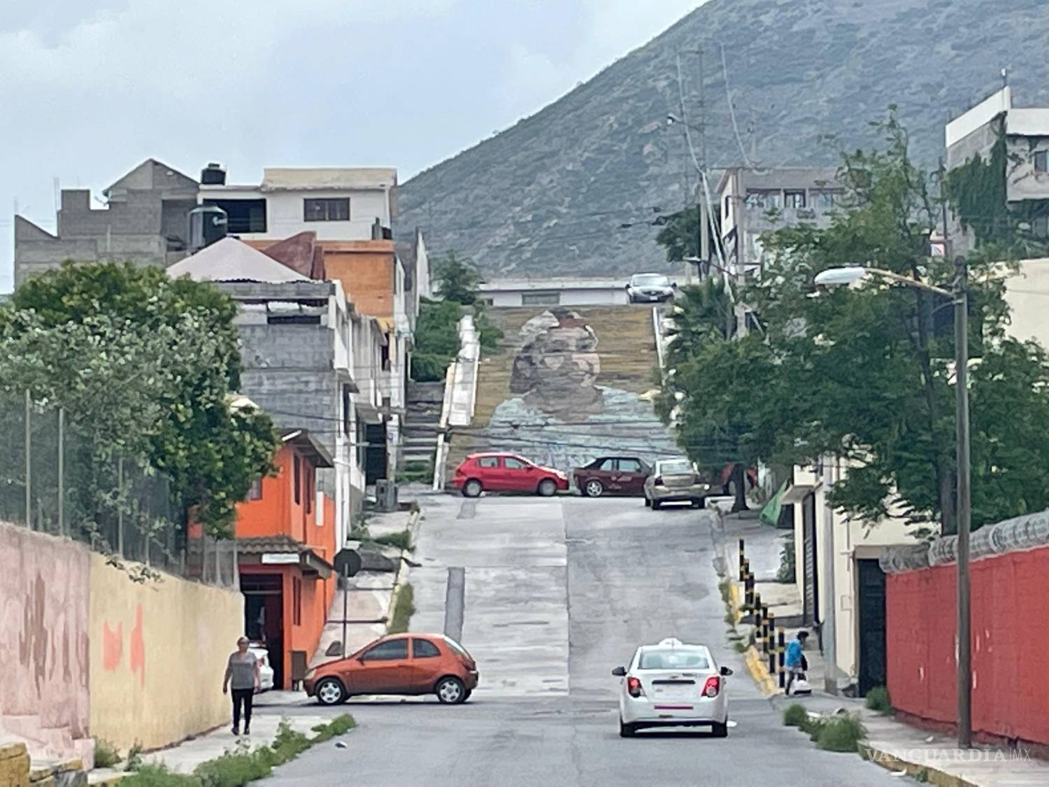 $!Pinto, luego existo. Daniela Elidett y habitantes de la colonia Espinoza Mireles. 2016. Categoría: Cultura. Colonia Espinoza Mireles.