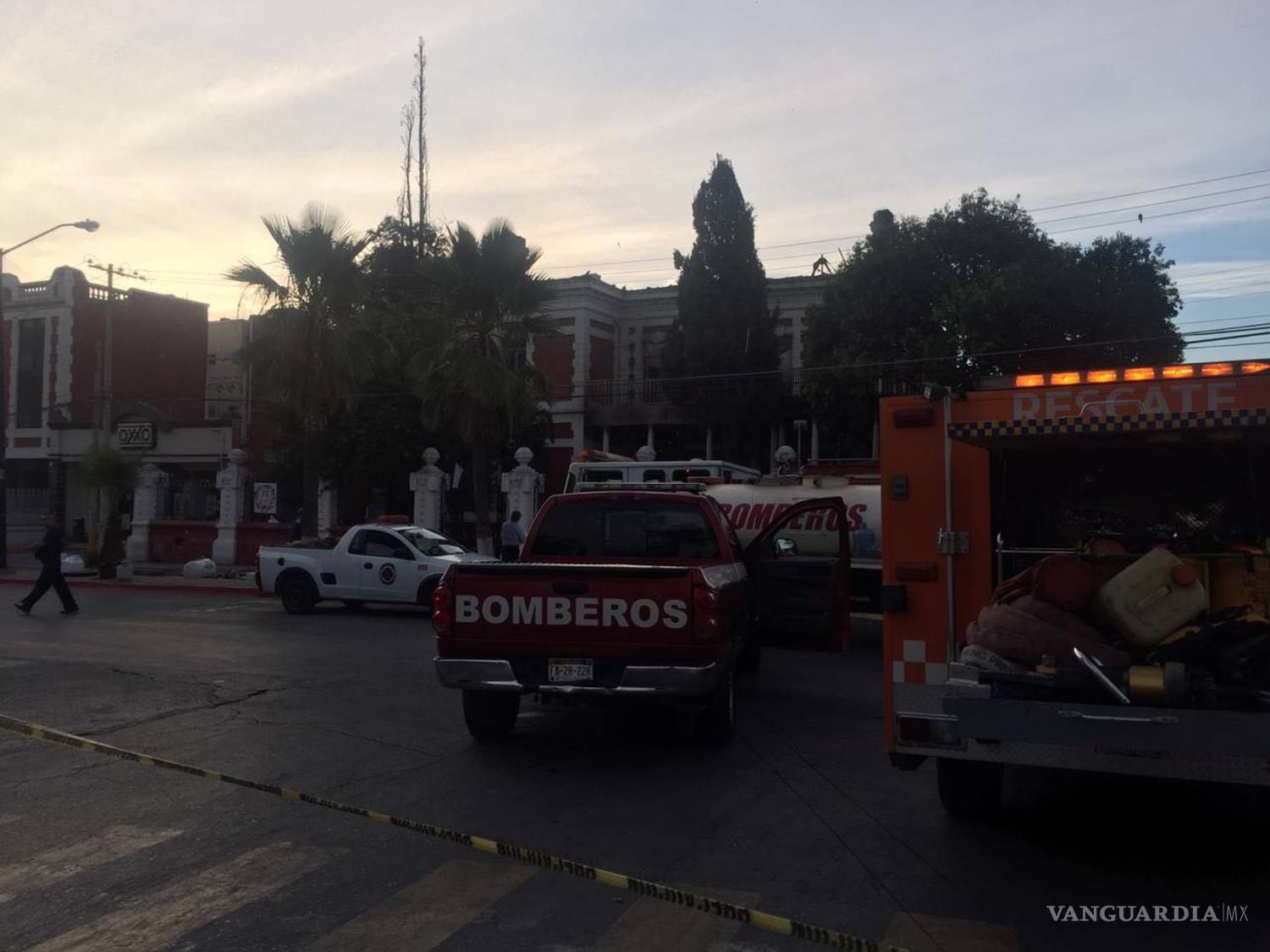 $!Tragedia en Saltillo... terrible incendio destruye la histórica Casa Alameda