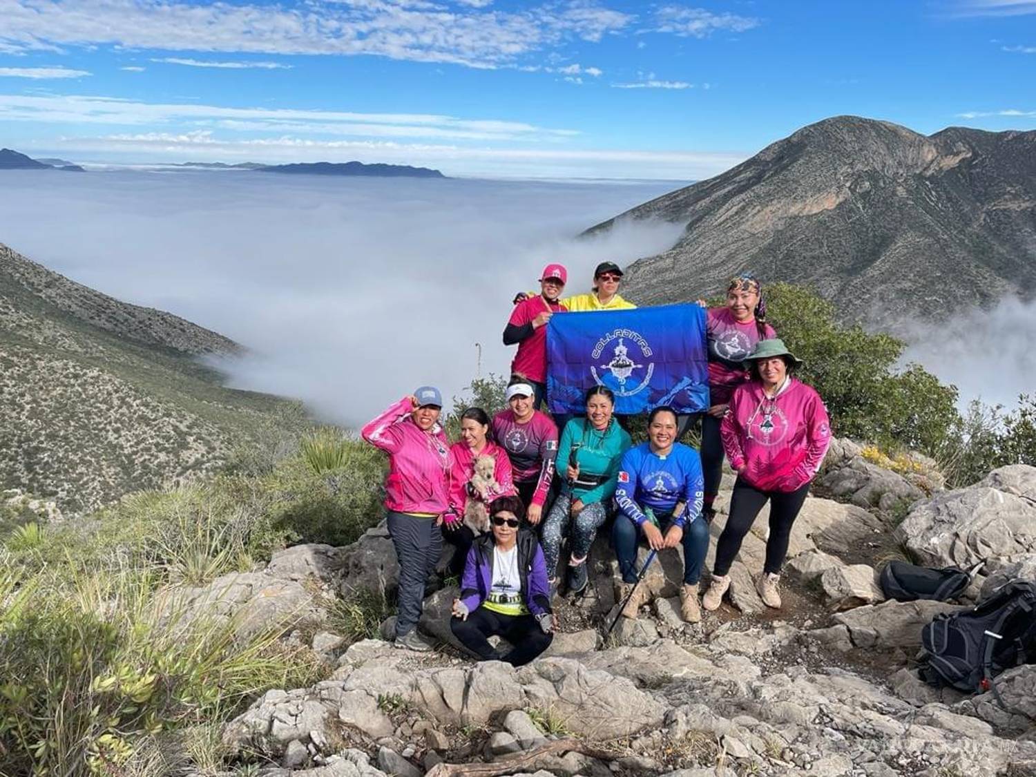 $!Gracias al senderismo, las Colladitas no solo han hecho vínculo con la naturaleza, sino entre las mujeres.