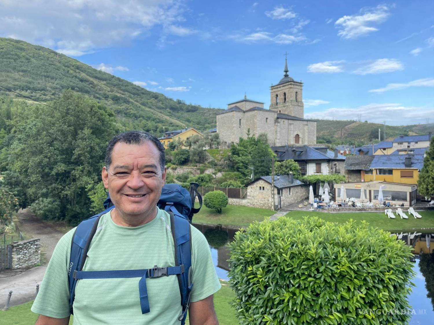 $!Don Paco, el saltillense de corazón que cumplió su sueño en el Camino de Santiago