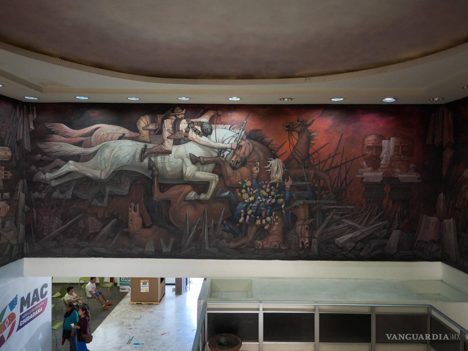 $!Trilogía de Saltillo. Jorge González Camarena. 1980. Categoría: Historia. Presidencia Municipal de Saltillo.