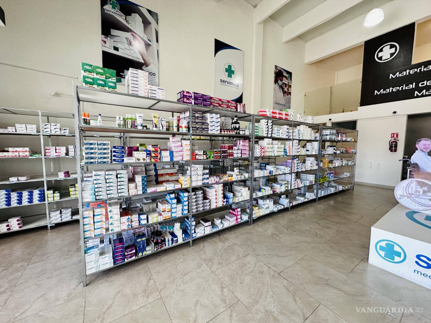 $!Son los únicos con surtido completo en medicamentos genéricos, material de curación, rehabilitación y ortopedia.