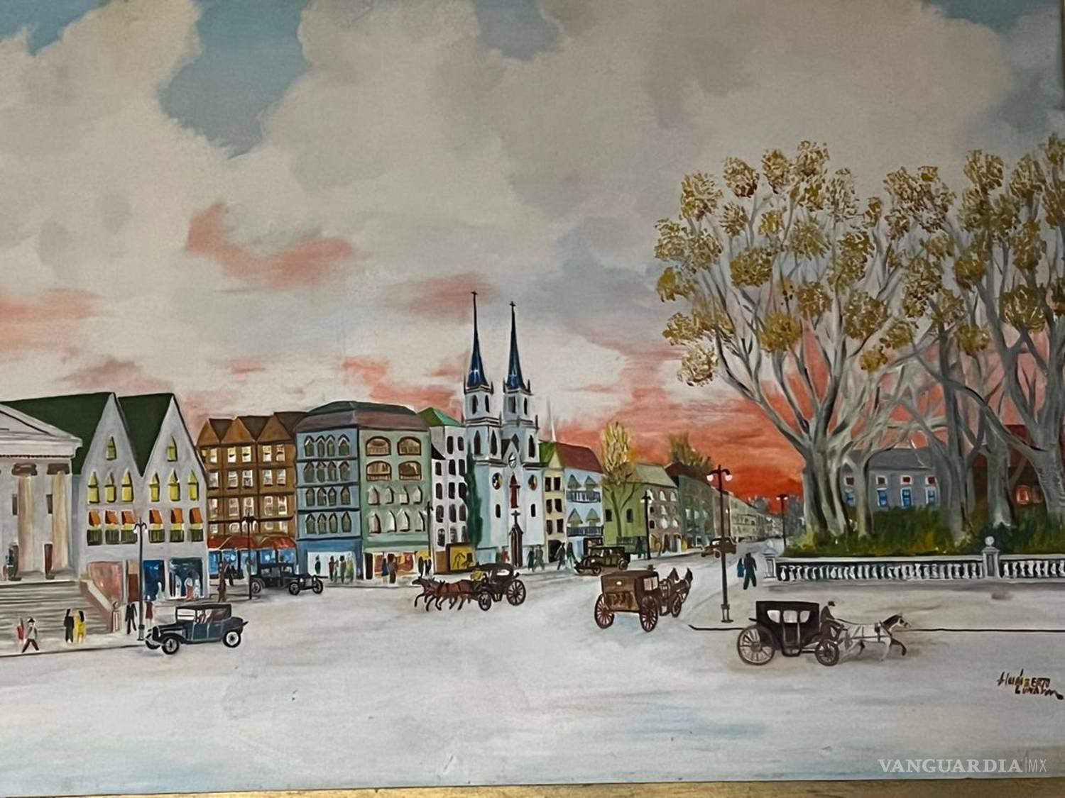 $!En esta obra se observa la diversidad de estilos que manejó el artista.