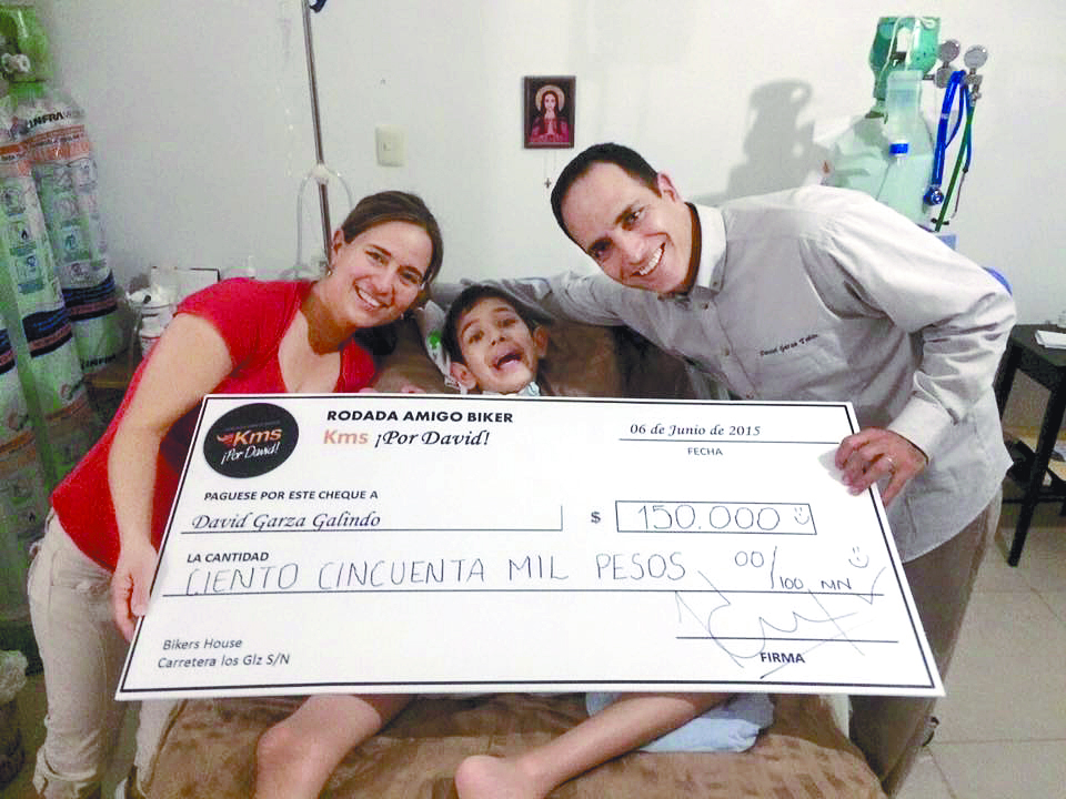 $!David Garza, el niño que cayó del cielo