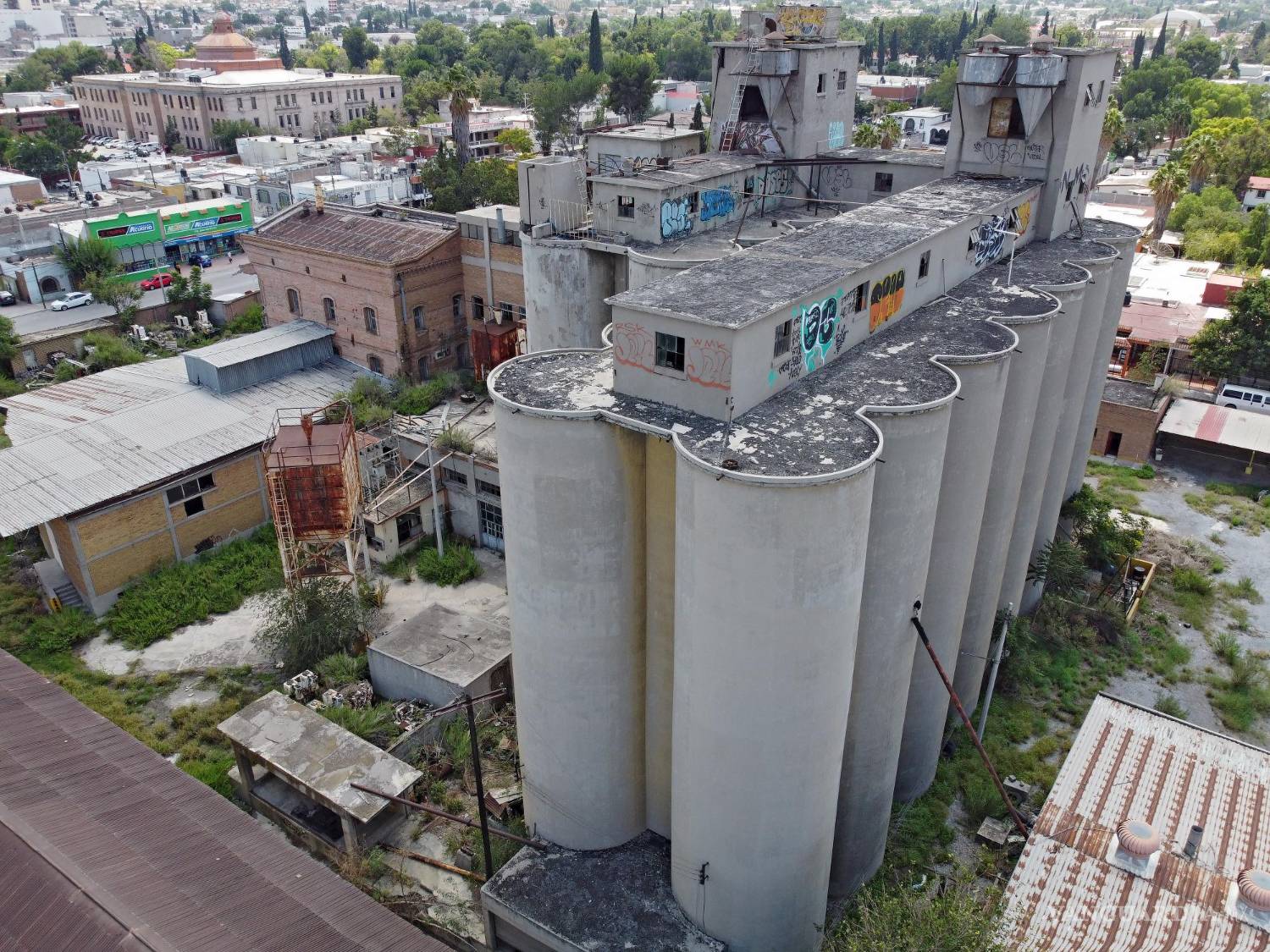 $!Estado actual de las instalaciones de los antiguos Molinos De La Colmena.