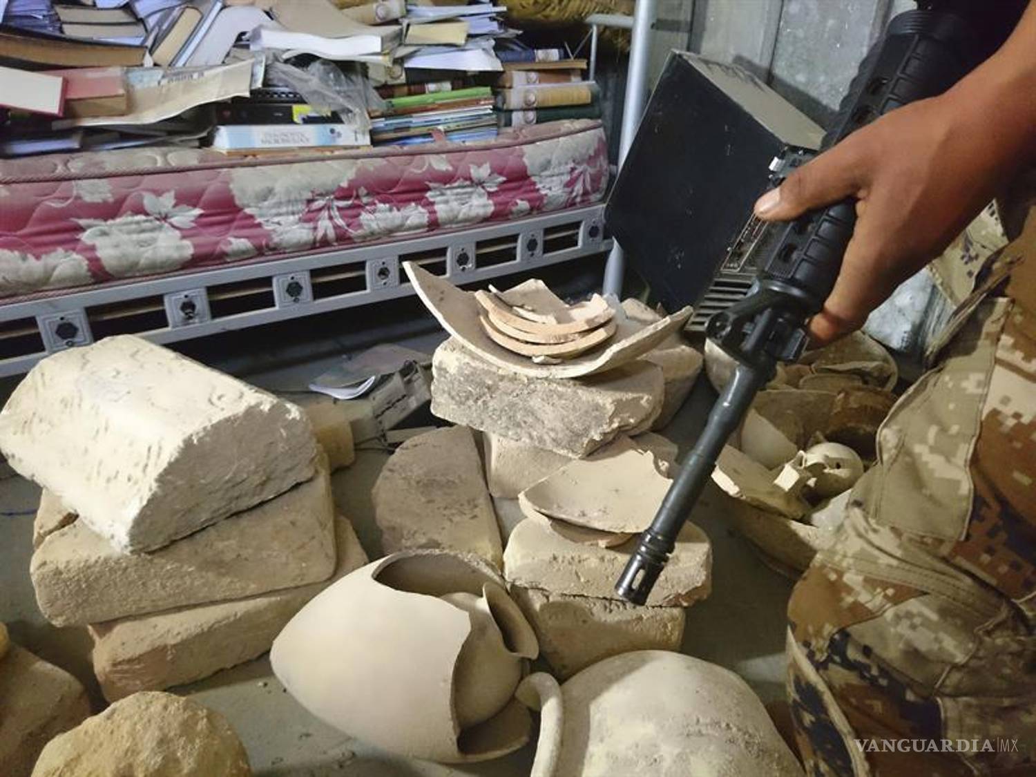 $!Las piezas arqueológicas que los yihadistas del EI no pudieron vender