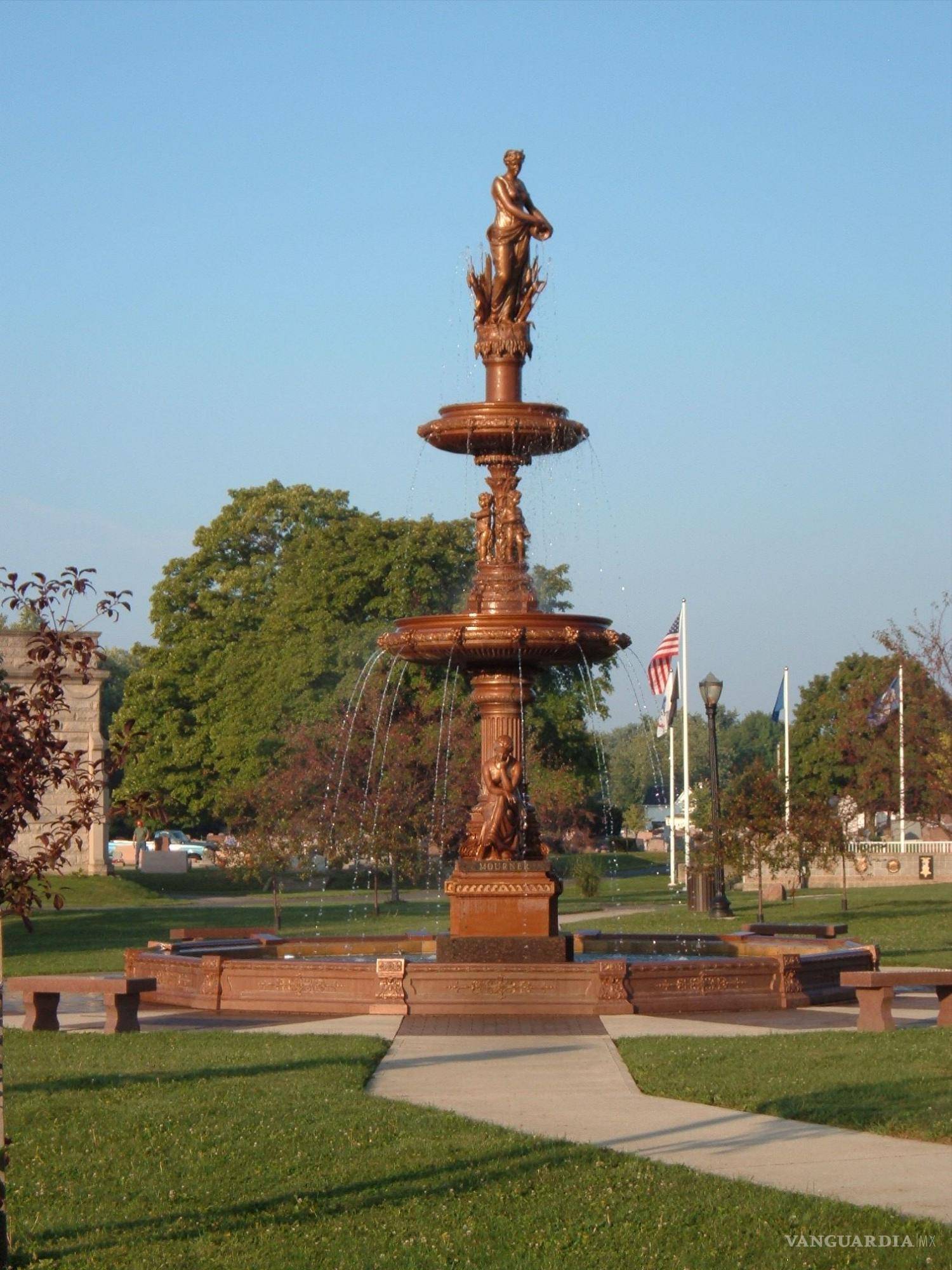 $!Washington Cemetery Memorial Fountain.