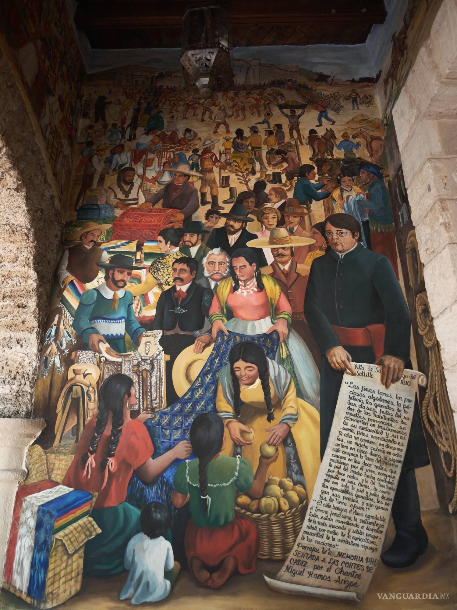 Los 193 murales de Saltillo reflejan la cultura local... y la división norte-sur de la ciudad 