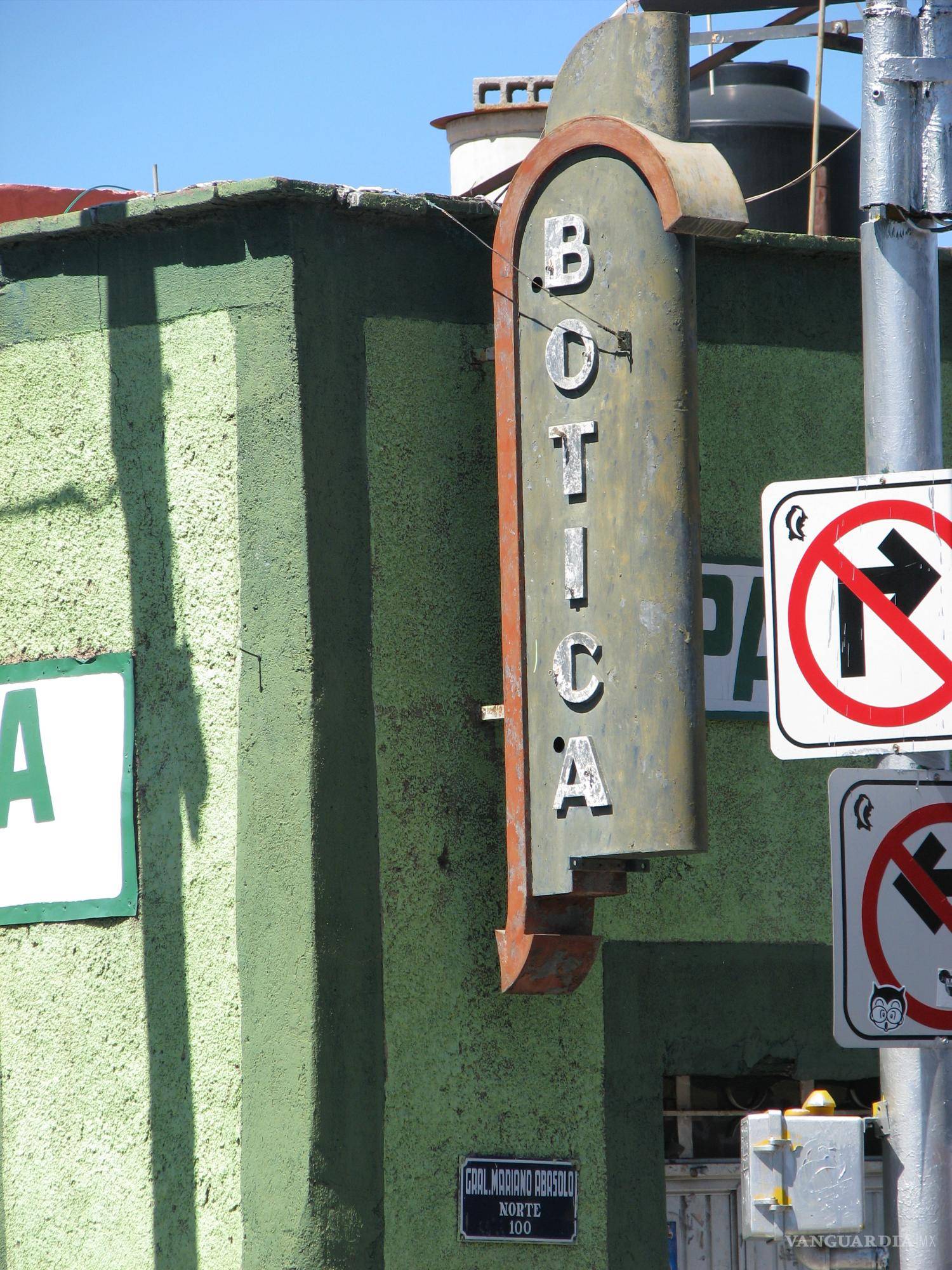 $!Anuncio de la botica del Dr. Antonio Méndez Fuentes, que en un tiempo estuvo en Abasolo y Juárez.