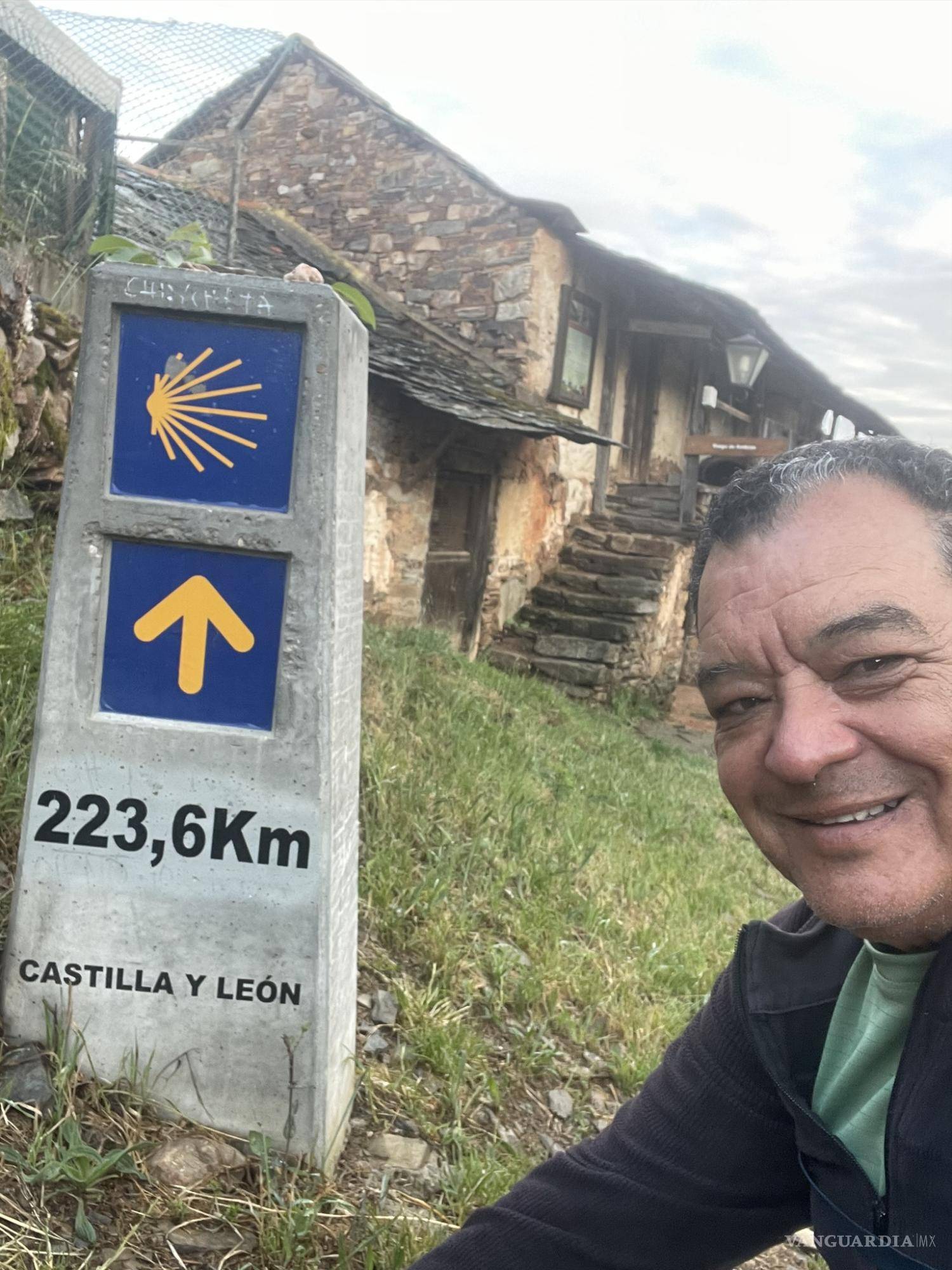 $!Don Paco, el saltillense de corazón que cumplió su sueño en el Camino de Santiago