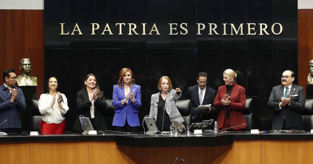 Eligen a Laura Itzel Castillo como presidenta del Senado, en sucesión de Fernández Noroña