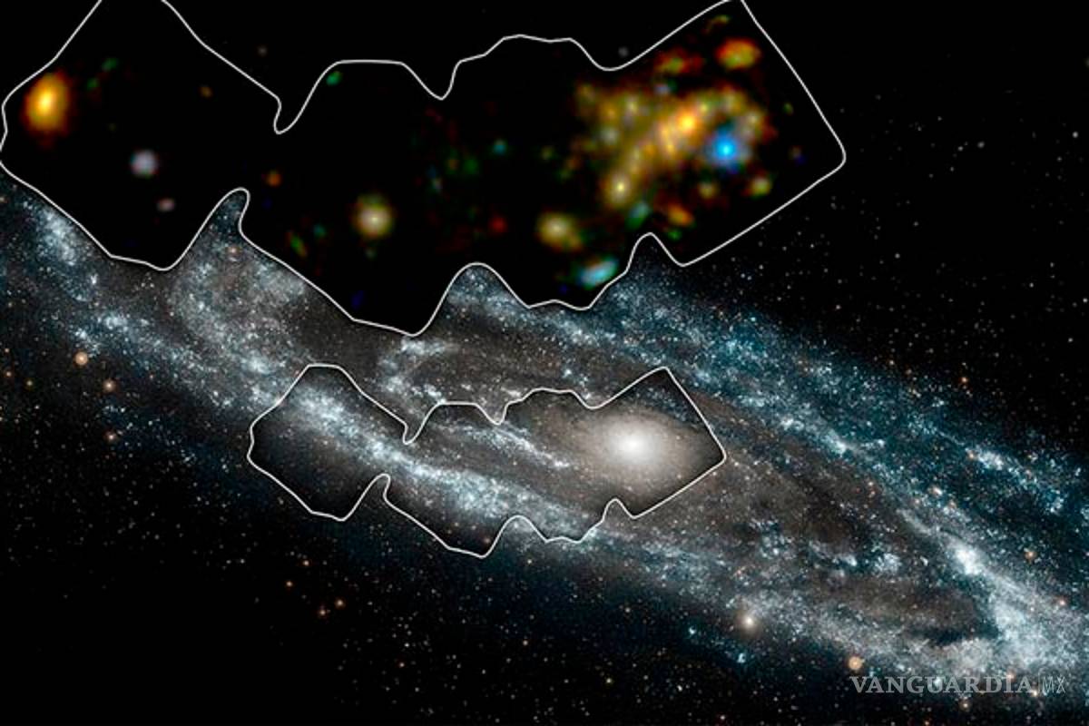 La NASA captura impresionante imagen de Andrómeda, la galaxia más cercana a la Tierra