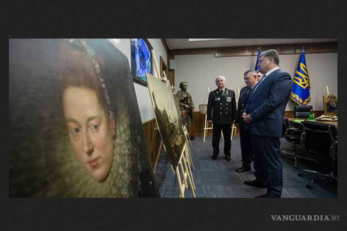 Aparecen en Ucrania cuadros robados en Italia