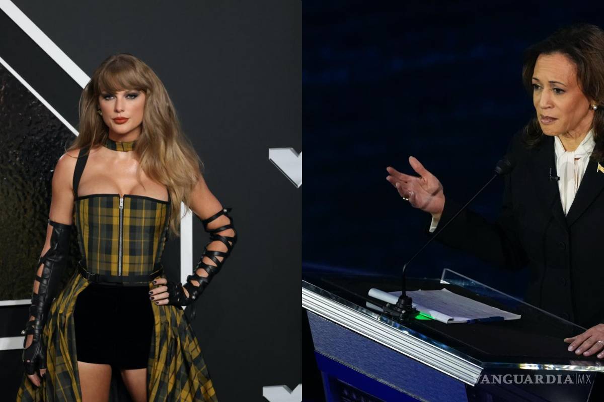 Embelesan Taylor Swift y Kamala Harris a 338 mil electores