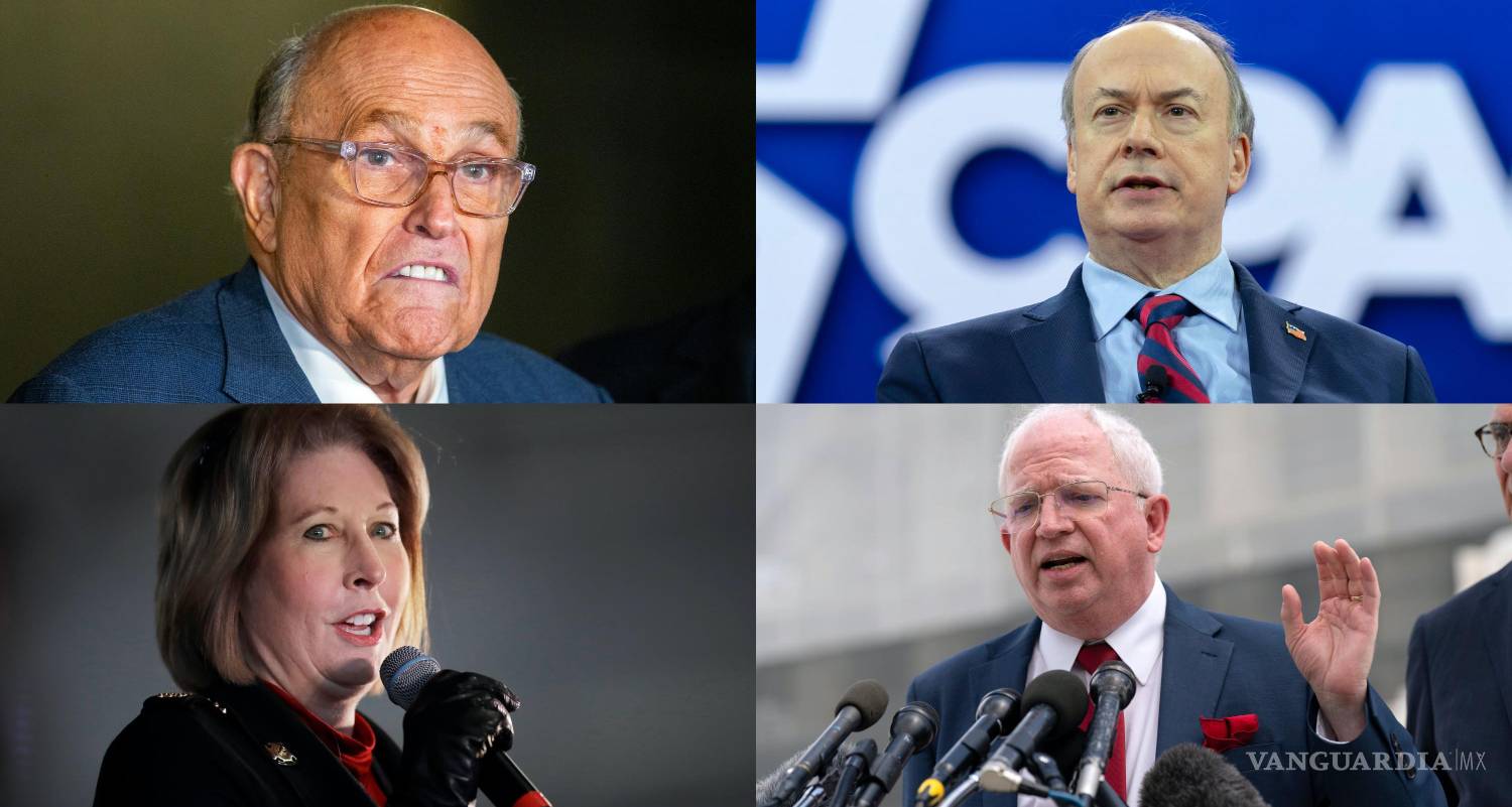 Indulta Trump a Rudy Giuliani y otros acusados de intentar anular elecciones de 2020