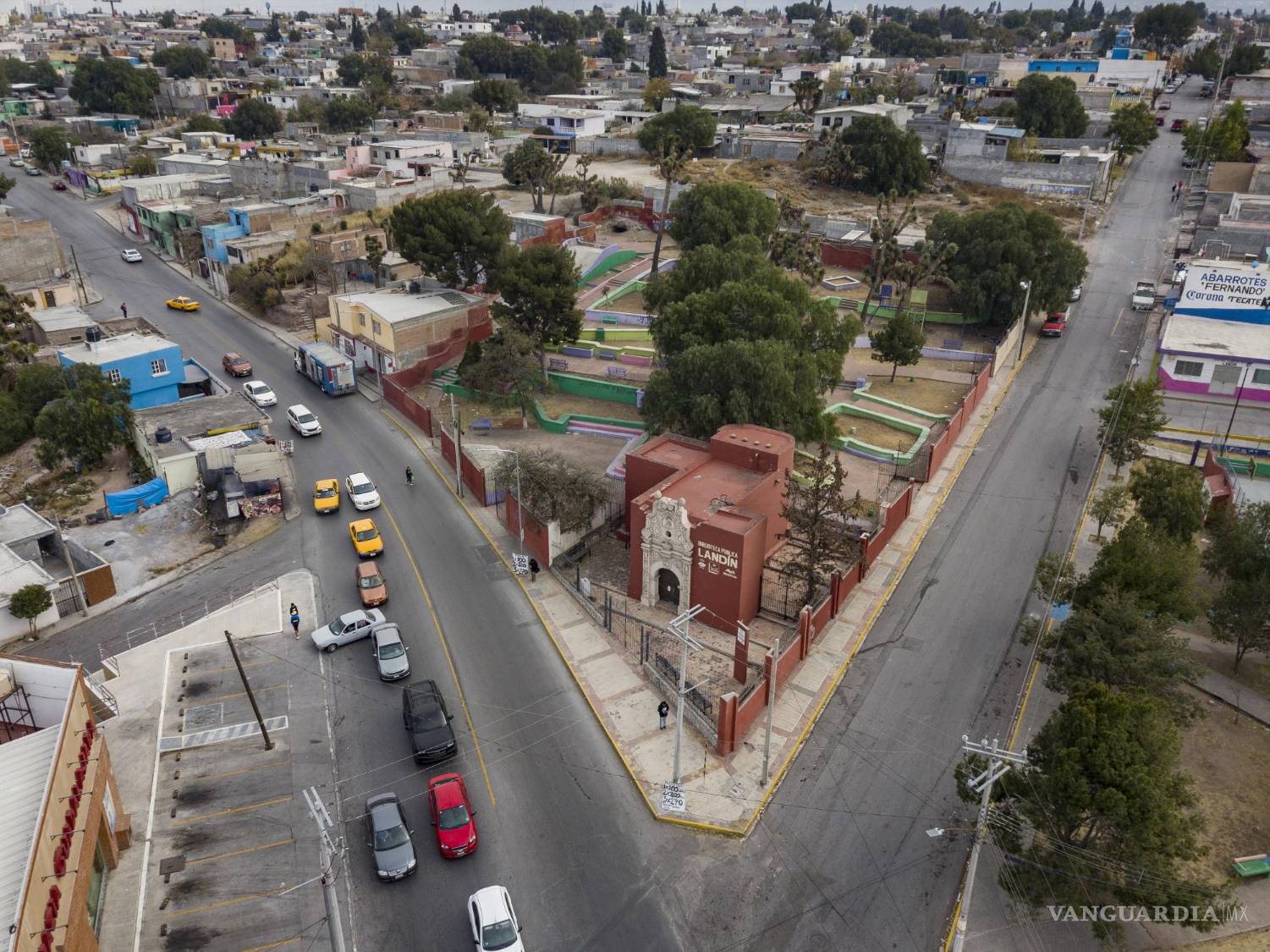 $!Cuchilla donde se encuentra la capilla en la colonia Landín.