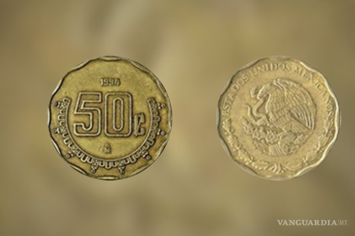 $!Su diseño incluye el Escudo Nacional en el centro del anverso, rodeado por la leyenda “Estados Unidos Mexicanos”.