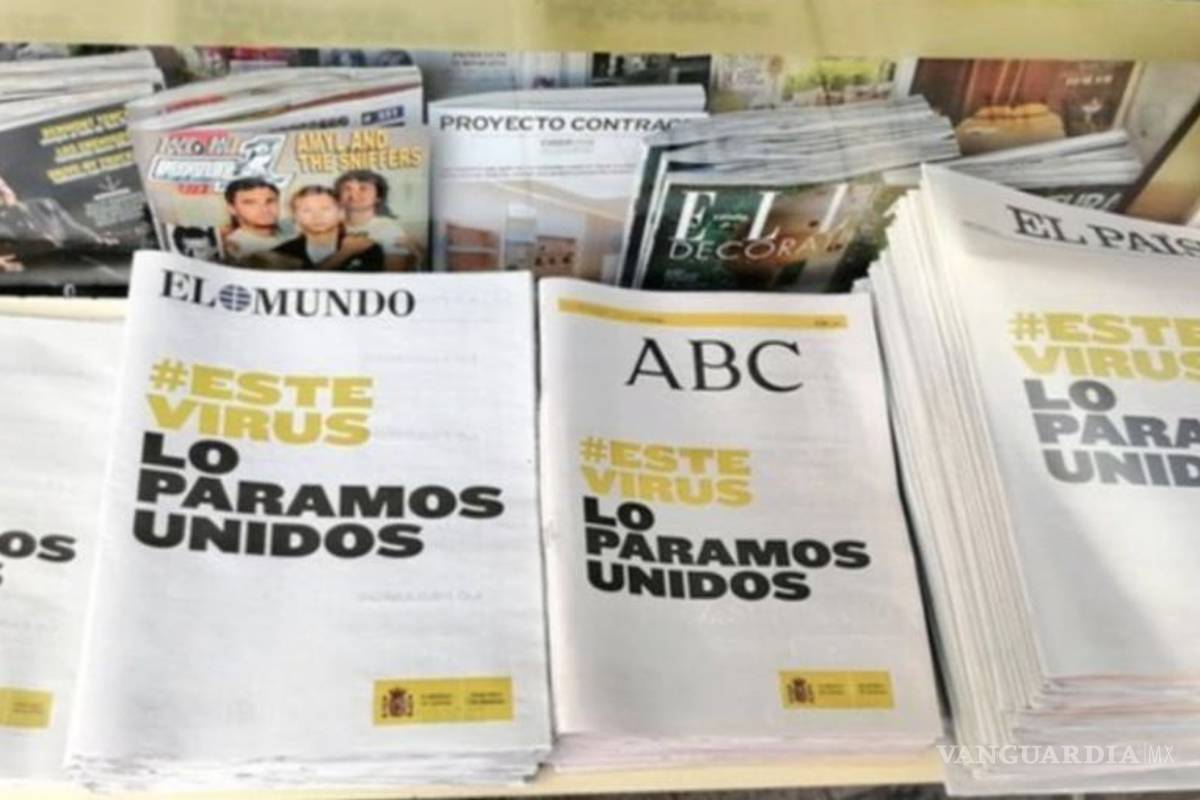Medios españoles se unen contra el coronavirus