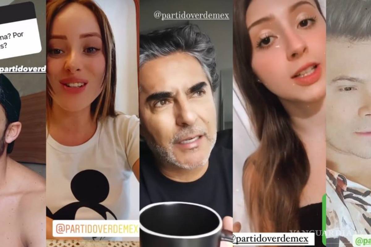 ¿Cuánto cobraron y quiénes fueron los 'influencers' que promocionaron al Partido Verde?... difunden supuesto guión y lista