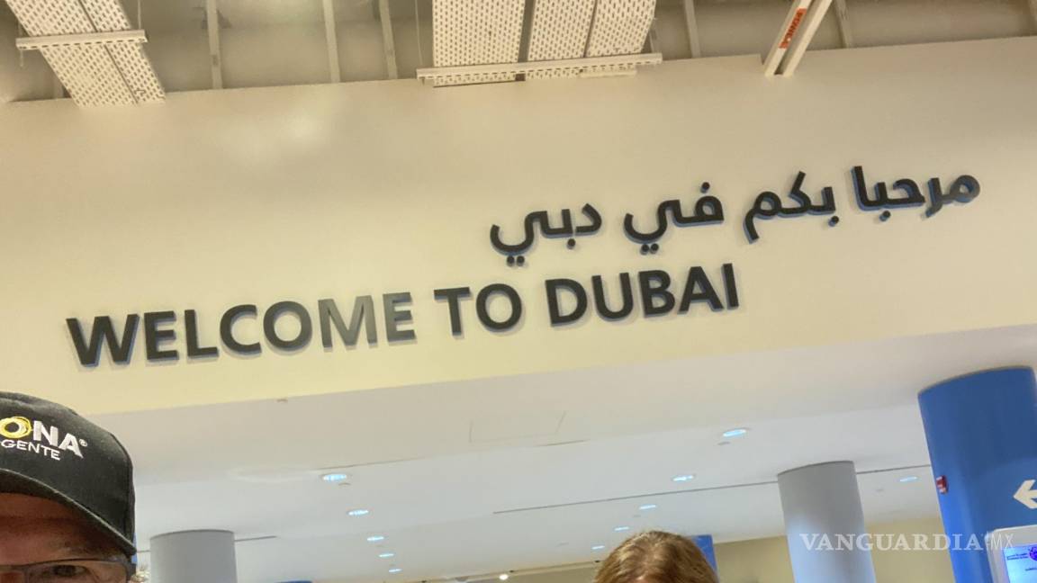 $!Acá en Dubai, esperando a Fernández Noroña, durante su tour turístico por el Medio Oriente.