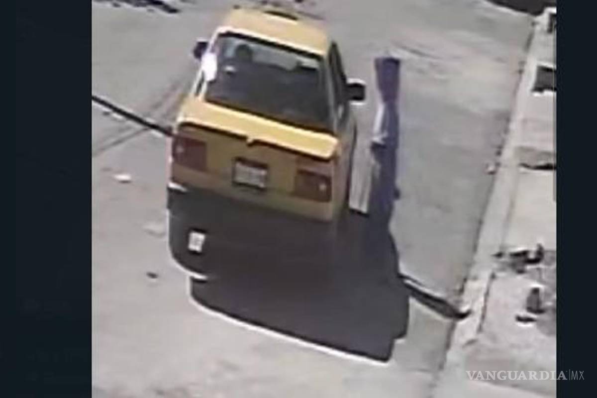 Taxista exhibicionista muestra sus genitales a niña en colonia al sur de Saltillo (video)