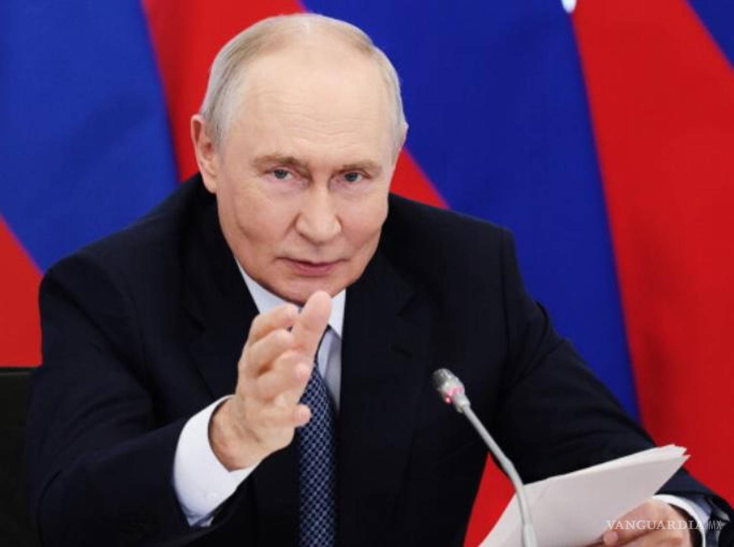$!Putin también ha sostenido que Rusia no tiene planes de atacar a los países europeos y que desea una coexistencia pacífica con sus vecinos.