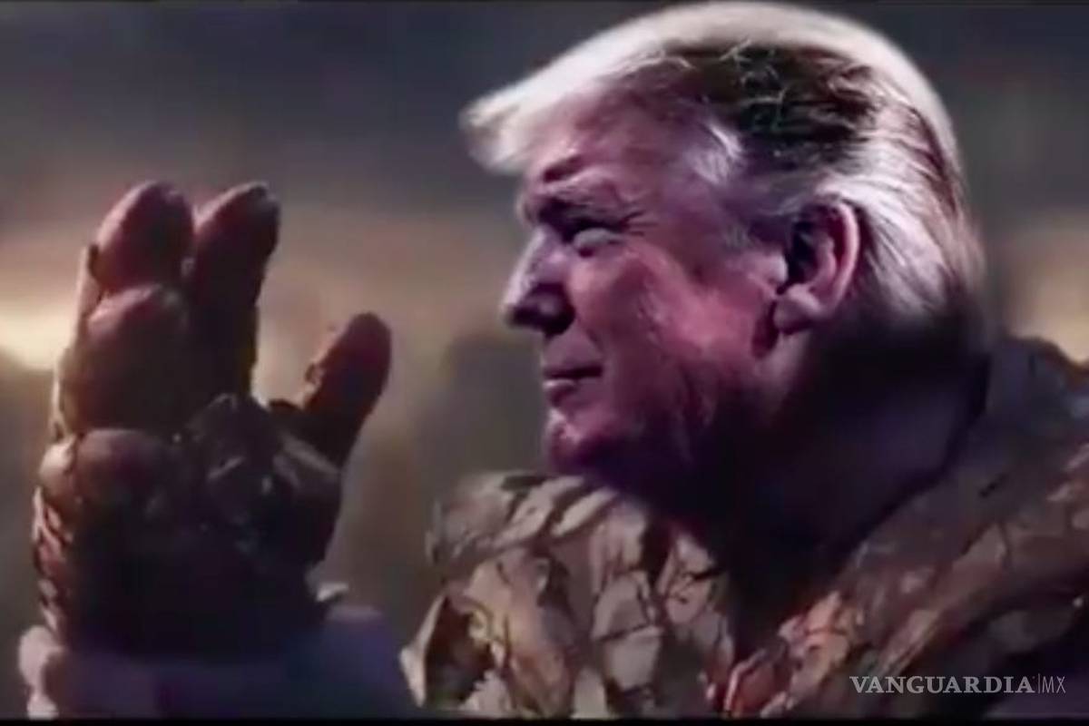 'Al líder de mi país le gusta compararse con un asesino en masa': Trump toma imagen de 'Thanos' para campaña presidencial y creador del personaje contesta