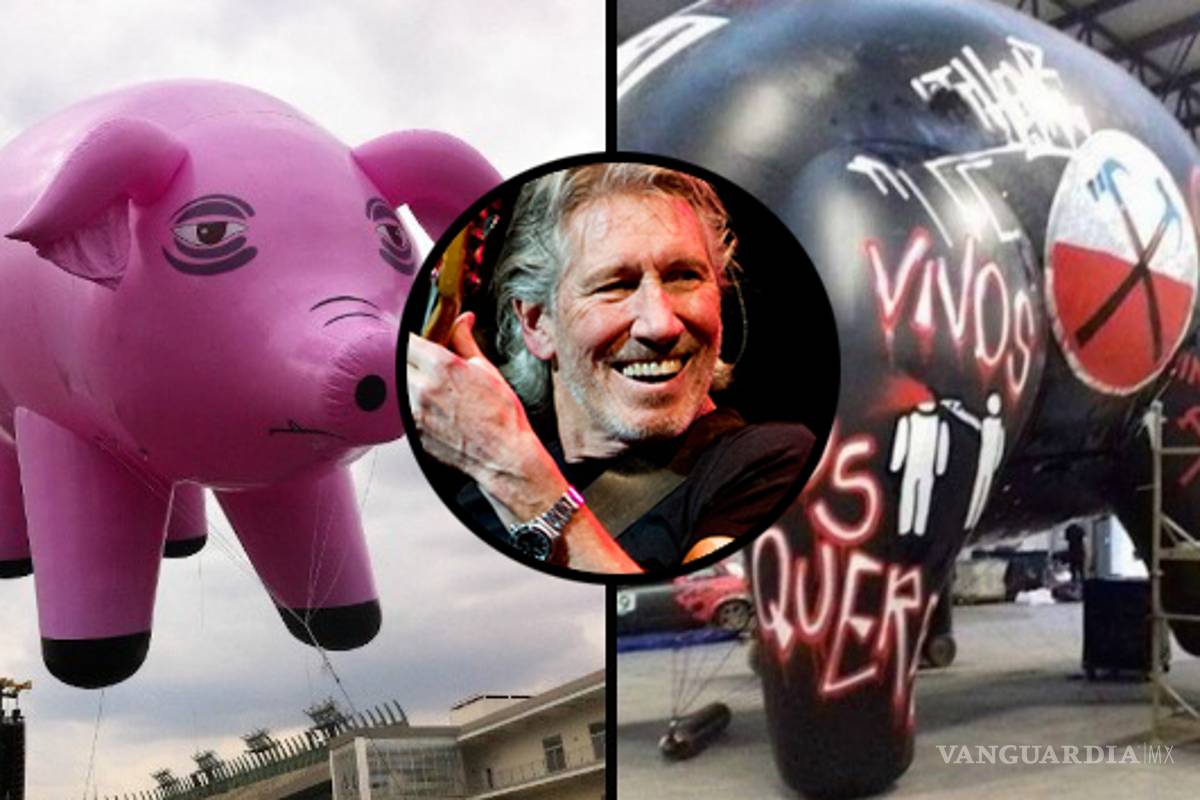 El Cerdo de Pink Floyd tendría mensajes anti-Trump y en apoyo a los 43 normalistas